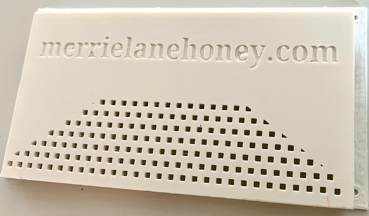 Horizontal Hive Robbing Screen