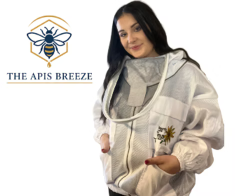The Apis Breeze Beekeeping Jacket with Fencing Vail