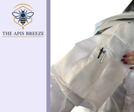 The Apis Breeze Beekeeping Jacket with Fencing Vail